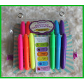 2015 Hot Sale PVC bag package of 4colors Mini Scented Highlighter Set